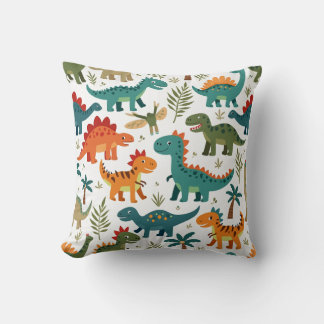 Coussin de dinosaures doux et mignons