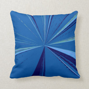 Coussin de disparaition bleu de point d'ardoise