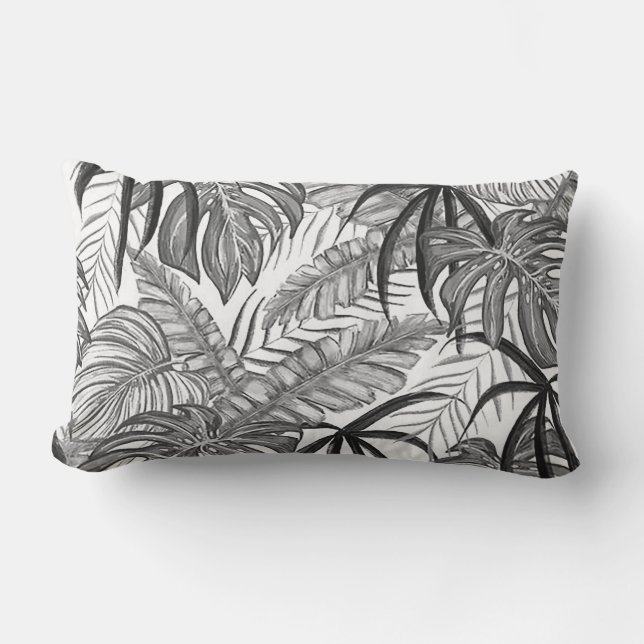 Coussin de dossier extérieur en feuilles de palmie (Recto)