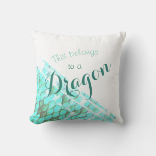 Coussin de dragon de MoJo d'Américain personnalisé