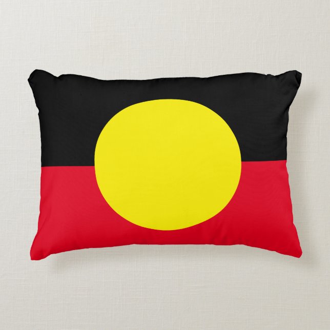 Coussin de drapeau autochtone (Devant)