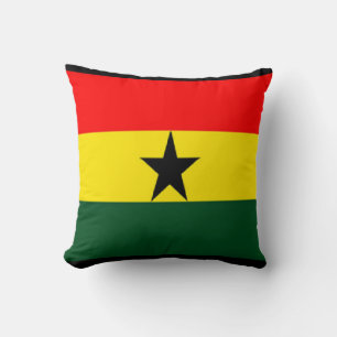 Coussin de drapeau du Ghana