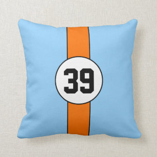 Coussin de emballage fait sur commande bleu et