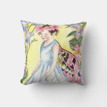 Coussin de fée mignon d'été