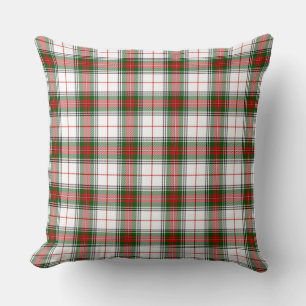 Coussin de fête de plaid de tartan de Stewart de