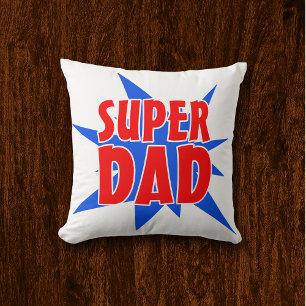 Coussin de Fête des pères Super Papa