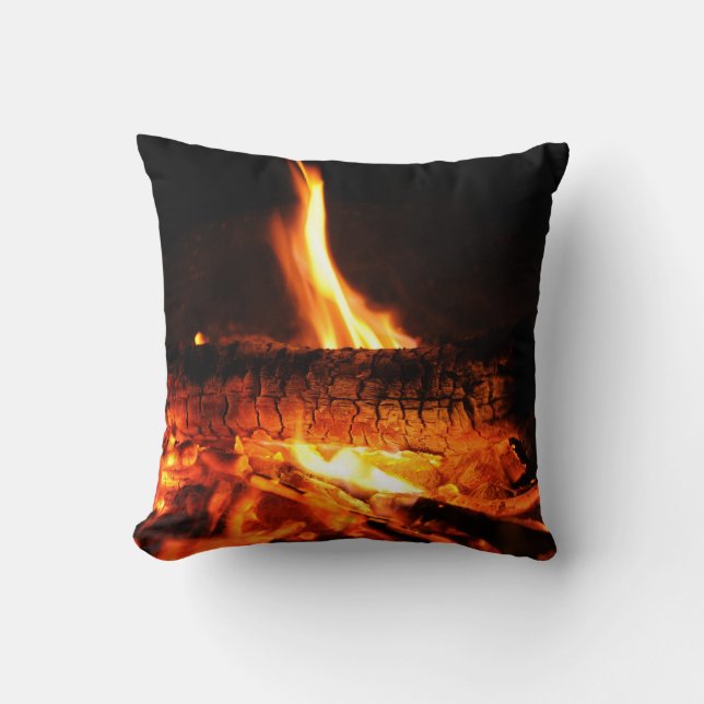 Coussin de feu de bois (Recto)