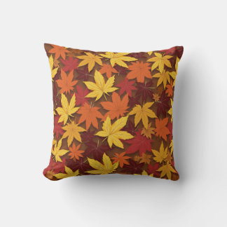 Coussin de feuille de plâtre adapté à l'automne