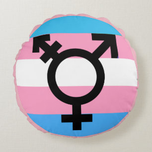 Coussin de fierté de conscience du transsexuel MTF