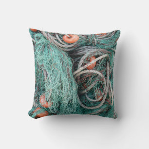 Coussin de filet de pêche commerciale
