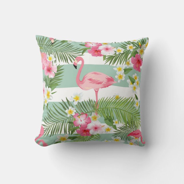 Coussin de Flamant rose (Recto)
