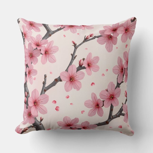Coussin de fleurs de cerises (Recto)
