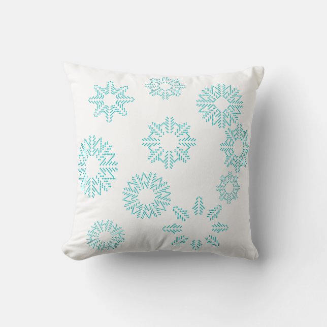 Coussin de flocons de neige (Recto)