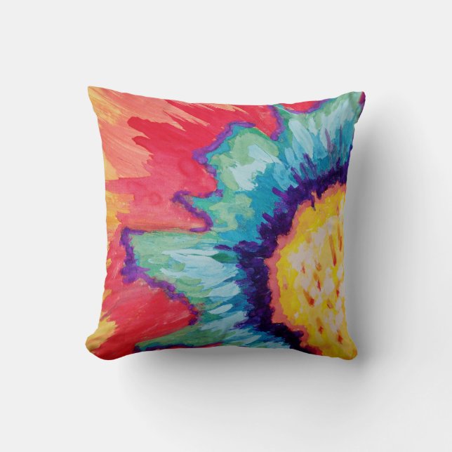Coussin de flower power (Recto)