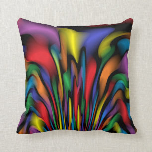 Coussin de fontaine d'arc-en-ciel
