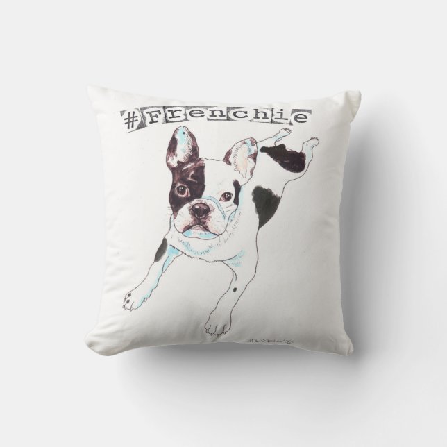 Coussin de Frenchie (Recto)