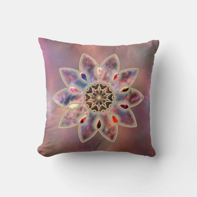 Coussin de Galaxies marbrées (Recto)
