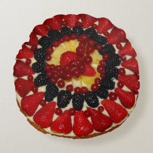 Coussin de gâteau aux fruits