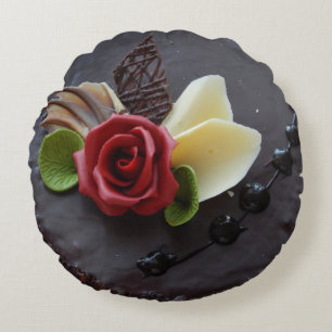 coussin de gâteau de chocolat