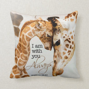 Coussin de girafe