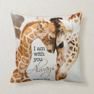 Coussin de girafe