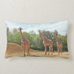 Coussin de girafes