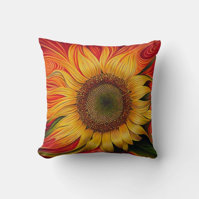 Coussin de Girasol Dinámico (Recto)