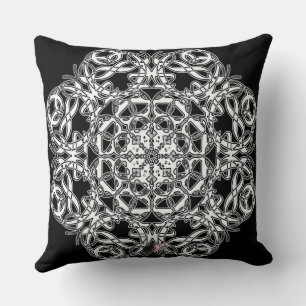 Coussin de glyphe de diamant Octa