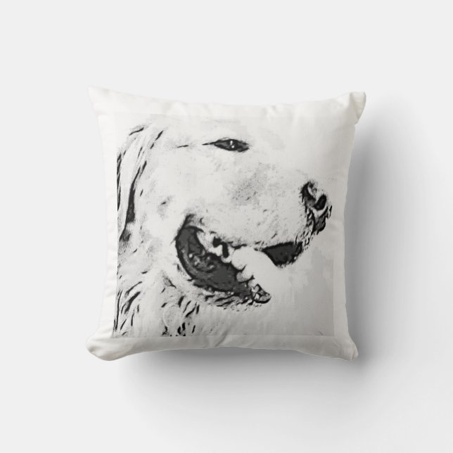 Coussin de golden retriever (Recto)