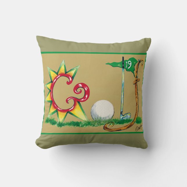 Coussin de golf (Recto)