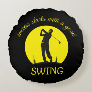 coussin de golf personnalisé