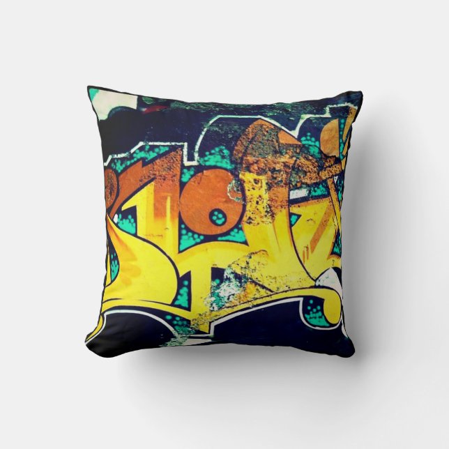 Coussin de graffiti (Recto)