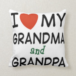 Coussin de grand-maman et de grand-papa