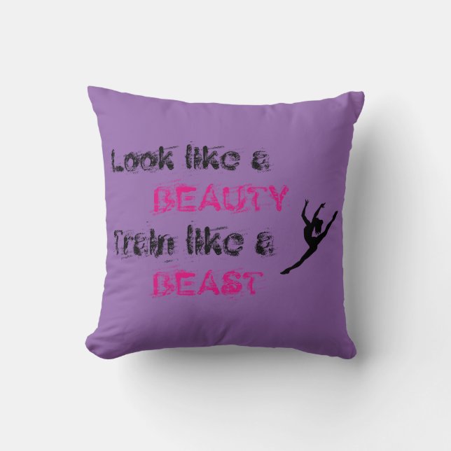 COUSSIN DE GYMNASTE DE HASHTAG (Recto)