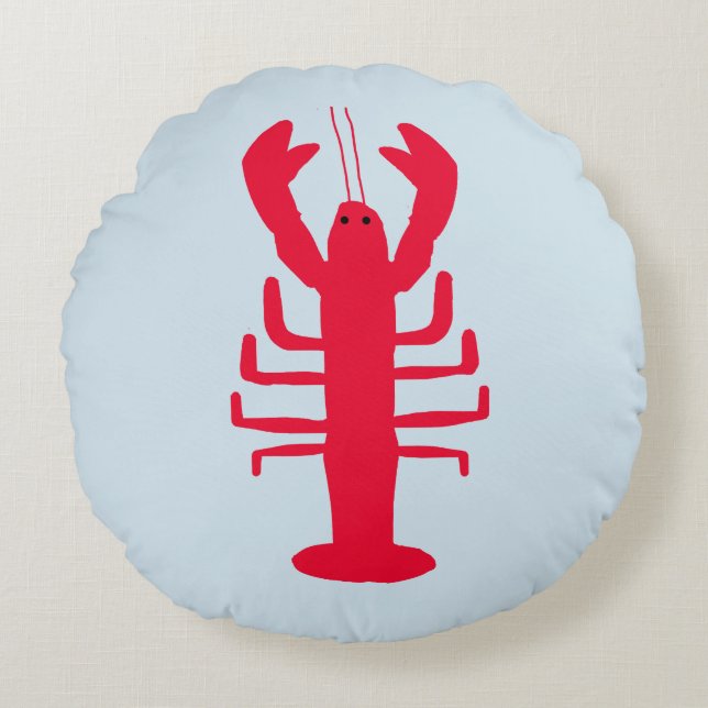 Coussin de homard préppy (Devant)