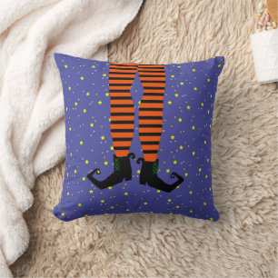 Coussin de jambes sorcières amusantes