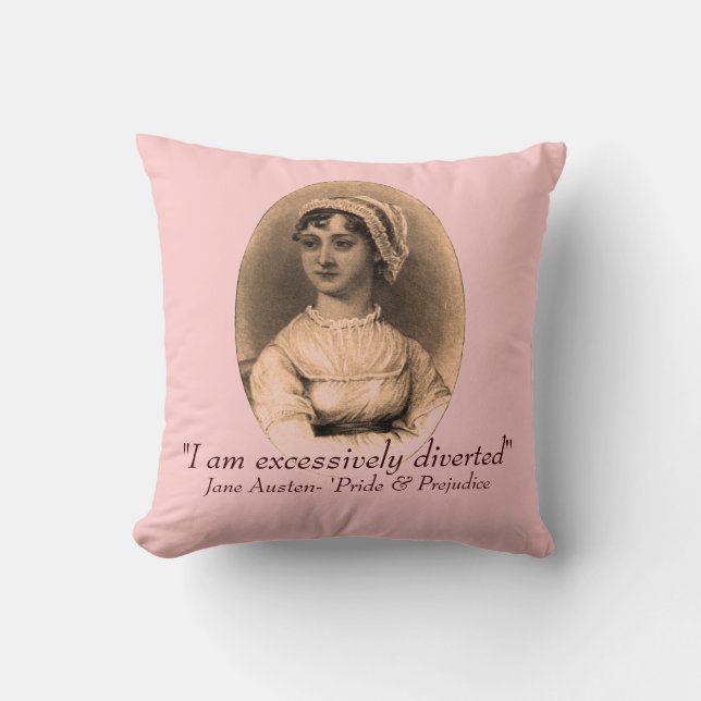 Coussin de Jane Austen (Recto)