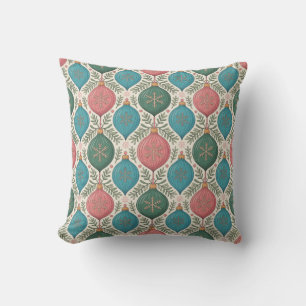 Coussin de jet à motif de Noël
