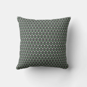 Coussin de jet à motif géométrique moderne et cosy