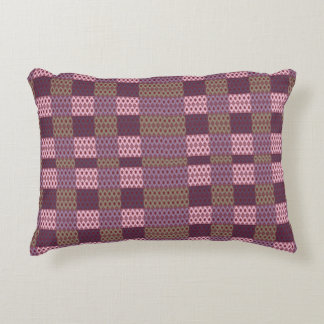 Coussin de jet à patchwork géométrique – Moderne V