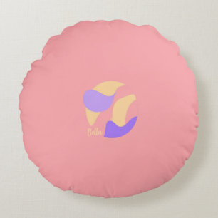 Coussin de jet abstrait coloré