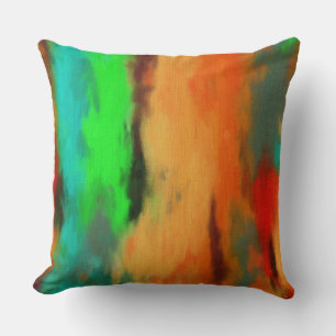 Coussin de jet abstrait moderne