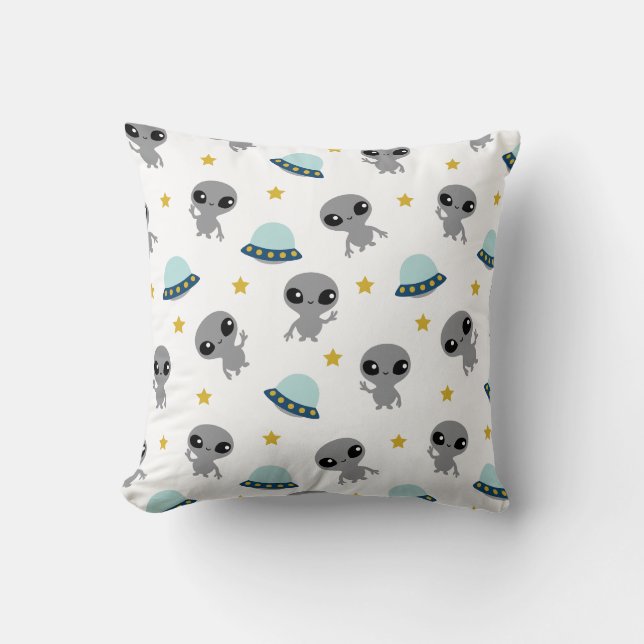 Coussin de jet aliens (Recto)