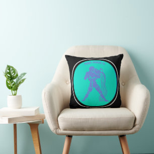 Coussin de jet Aquarius