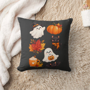 Coussin de jet automnal confortable 