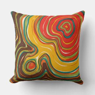 Coussin de jet Avocado Harvest Gold
