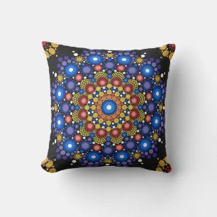 Coussin de jet bohème