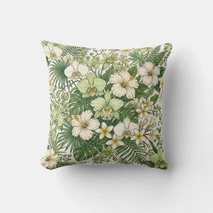 Coussin de jet Botanical Orchid