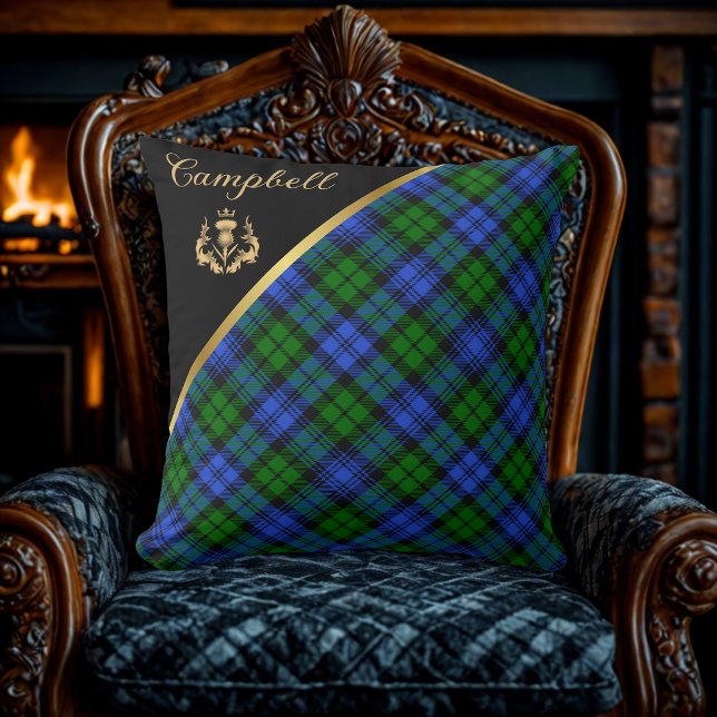 Coussin de jet Campbell Tartan (Créateur téléchargé)