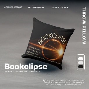 Coussin de jet carré Bookclipse